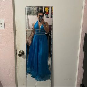 Blue Elegant/Formal Dress